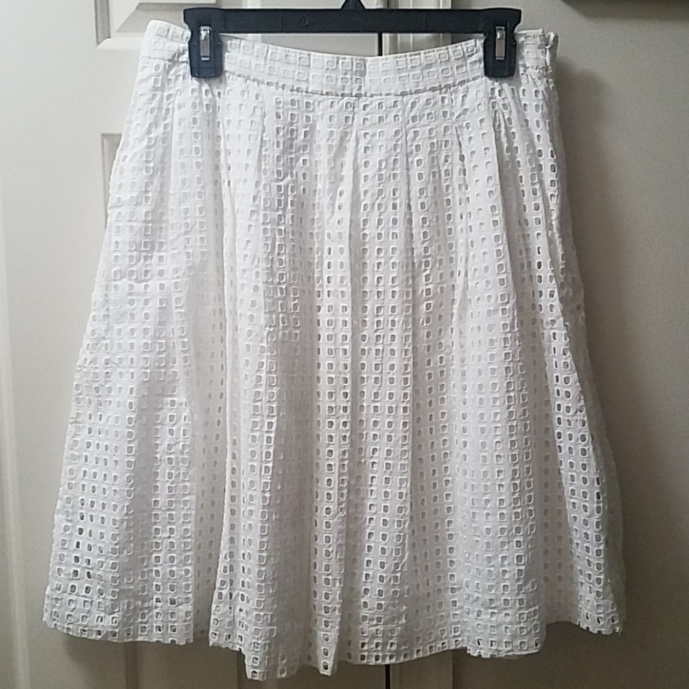 BR Factory Eyelet Skirt